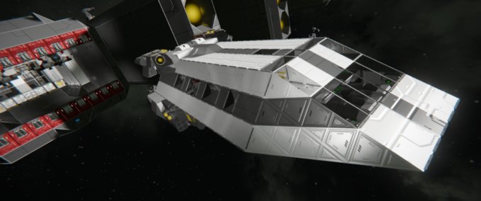 Blueprint MDF-shuttle pod Space Engineers mod