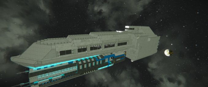 Blueprint Battleship Space Engineers mod