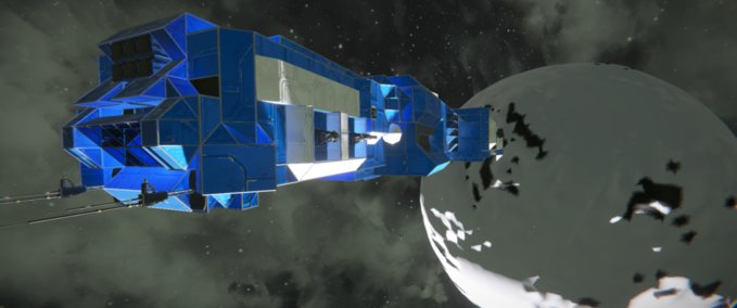 Blueprint Space corvette Space Engineers mod