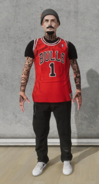 mens chicago bulls jersey outfit