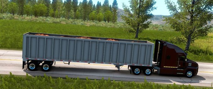 Trailer BESITZBARER TI-BROOK SCRAP TIPPER ANÄNGER 1.39.X American Truck Simulator mod