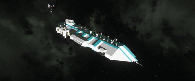 Blueprint Tyris Class Destroyer Space Engineers mod