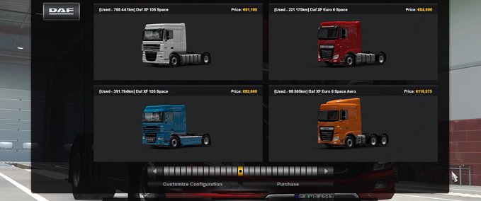 Trucks Used Trucks Dealer Eurotruck Simulator mod