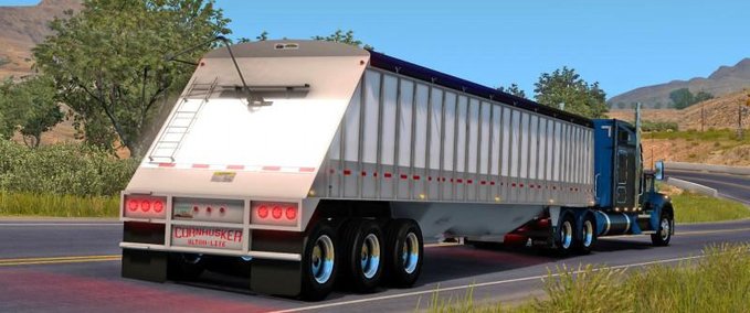 Trailer BESITZBARER CORNHUSKER ULTRA-LITE HOPPER ANHÄNGER 1.39.X American Truck Simulator mod