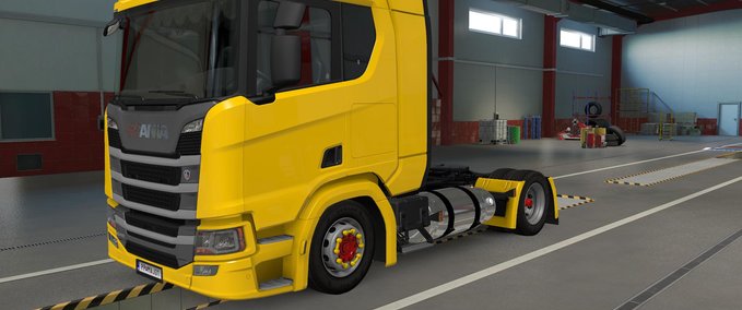 Trucks SCANIA P|G|R|S LNG CHASSIS ADDON - 1.39 Eurotruck Simulator mod