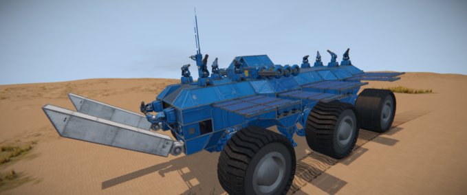 Blueprint Warthog Mobile Base Space Engineers mod