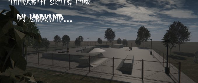 Sonstiges Tamworth Skate Park Skater XL mod