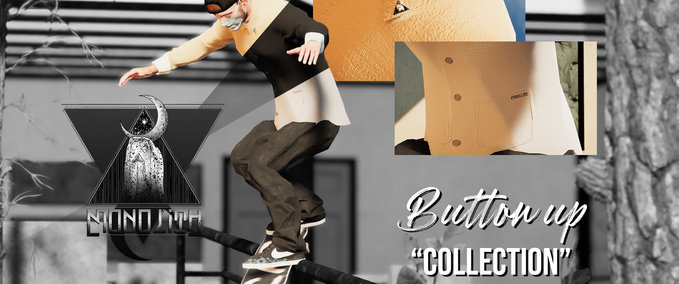 Gear Monolith Button Up Collection Skater XL mod