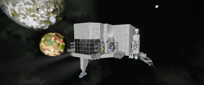 Blueprint The ss ship Space Engineers mod