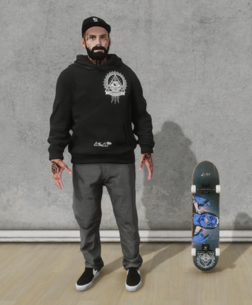 Skater XL: ASAP Rocky Hoodie v 1.0 Gear, Hooded Sweatshirt Mod für ...