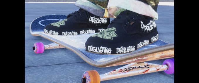 Fakeskate Brand JOIN OUR DISCORD STORE (Blood Wheel Pack) Skater XL mod