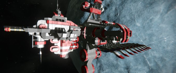 Blueprint EGCF Orbital Shipyard Space Engineers mod