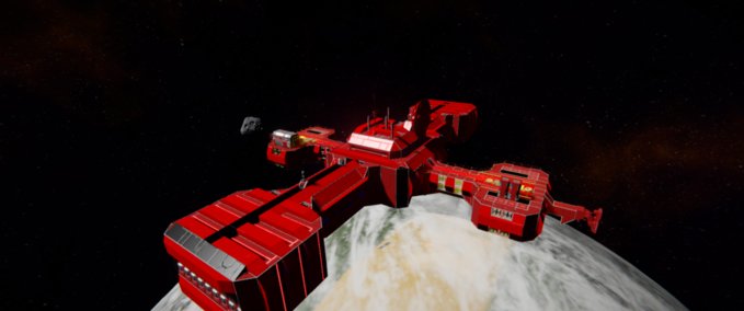 Blueprint FEDF Command Outpost (Modded) Space Engineers mod