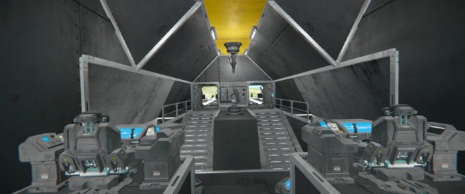 Blueprint U.P.T.C Command Class Cruiser Space Engineers mod