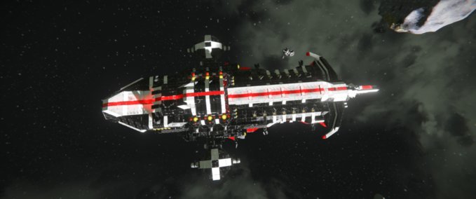 Blueprint Hell fire Space Engineers mod