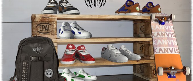 Fakeskate Brand Arnt Shoes - Ulv csb Skater XL mod