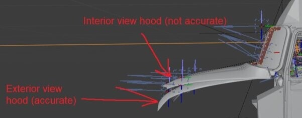 Mack Anthem Interior View Hood Fix by iceCat3003 v1.0 thumbnail 3