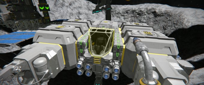 Blueprint The turtle constructer Space Engineers mod