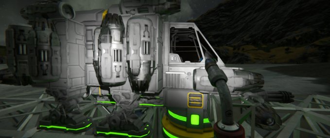 Blueprint Small Grid Hopper Space Engineers mod