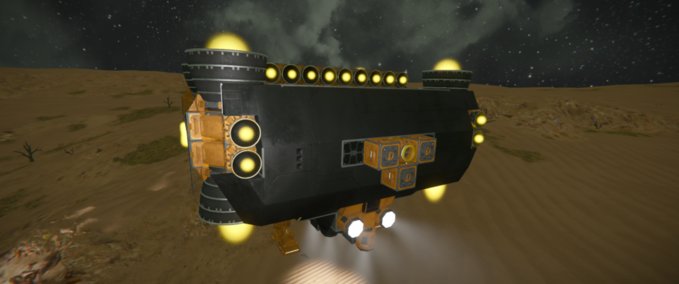 Blueprint Large Orbiter Tug Mk 2 Space Engineers mod