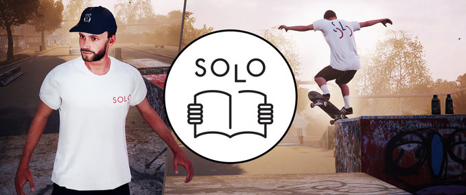 Fakeskate Brand Solo Skate Mag - Tshirts and Hat Skater XL mod