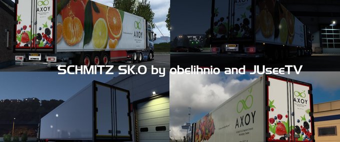 Trailer Schmitz SK.O by obelihnio & JUseeTV [1.39 - 1.40] Eurotruck Simulator mod