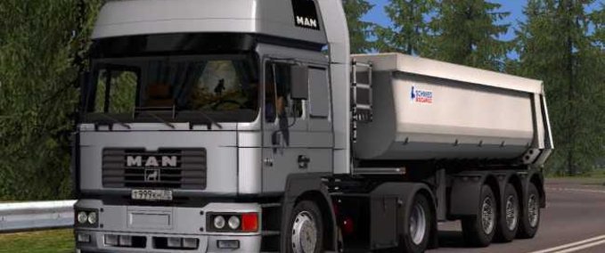 Trucks MAN F2000 von Ciastek [1.39] Eurotruck Simulator mod
