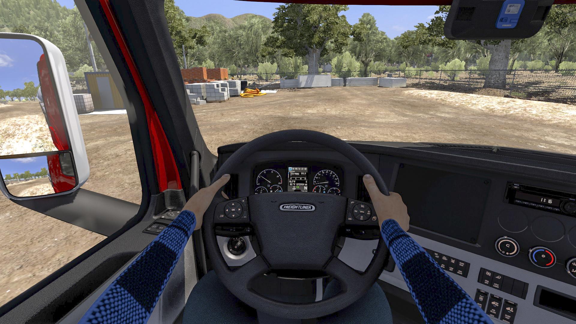 [ATS] Animated Hands On Steering Wheel v1.0 (1.39 - 1.40) thumbnail 3