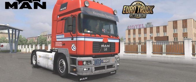 Trucks MAN F2000 COMMANDER 1.40.0.83 Eurotruck Simulator mod