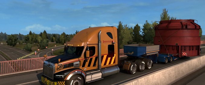Trucks Western Star 49x v2.0 1.39 - 1.40  Eurotruck Simulator mod