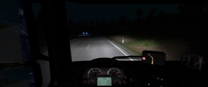 Trucks Xenon Blaue Scheinwerfer für KI Straßenverkehr Eurotruck Simulator mod