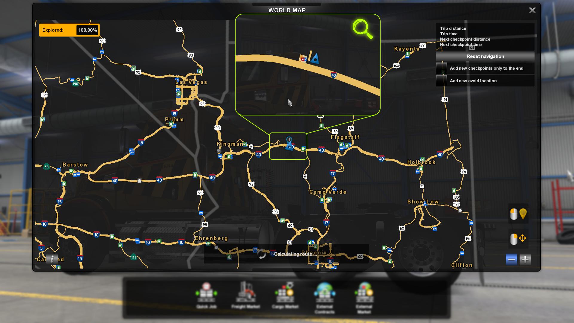 [ATS] TEST AREA & REVERSE PARK CHALLENGE AREA BY MLT V0.1 thumbnail 3