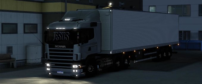 Trucks Scheinwerfer Fix für alle Scania RJL Eurotruck Simulator mod