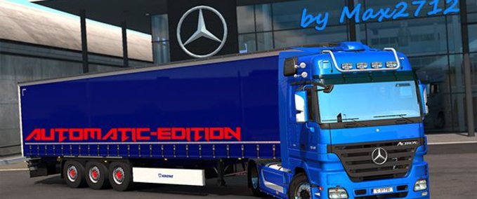 Trucks Mercedes Actros MP2/MP3 V6 Sound Mod von Max2712 (1.39 - 1.40) Eurotruck Simulator mod