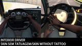 Skins für animierte Hände auf dem Lenkrad ohne Tattoo in zwei Varianten  Mod Thumbnail