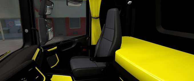 Trucks Scania S & R 2016 Gelbes Interieur [1.39 - 1.40] Eurotruck Simulator mod