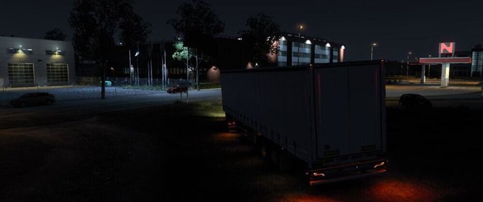 Trucks VEHICLE LIGHT EFFECTS [1.40] Eurotruck Simulator mod