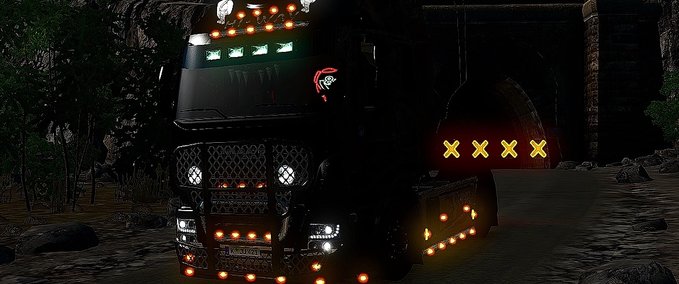 Trucks Iveco Hi-Way V8 Custom Tuning für Multiplayer [TruckersMP] 1.39.x Eurotruck Simulator mod