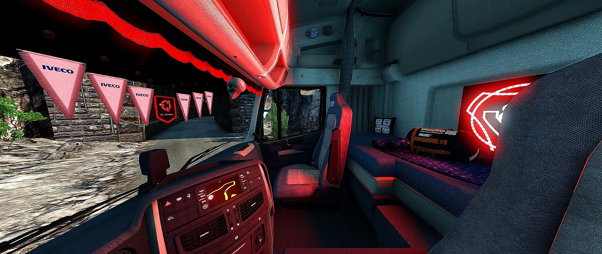 Iveco Hi-Way V8 Custom Tuning for Multiplayer [TruckersMP] 1.39.x - Thumbnail 1
