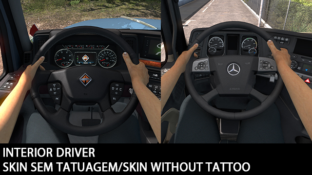 [ATS] SKINS DRIVER HANDS WITHOUT TATTOO TWO OPTIONS V1.0 thumbnail 6
