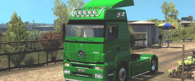 Trucks MERCEDES BENZ AXOR MP1 1.40 Eurotruck Simulator mod