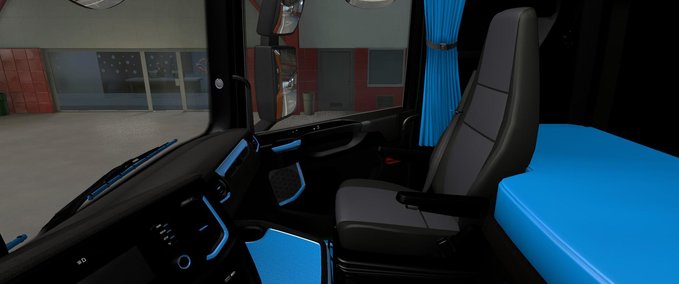 Trucks Scania 2016 Blau -Schwarzes Interieur [1.39 - 1.40] Eurotruck Simulator mod