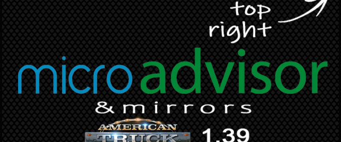 Trucks [ATS] microADVISER (1.39 - 1.40) American Truck Simulator mod