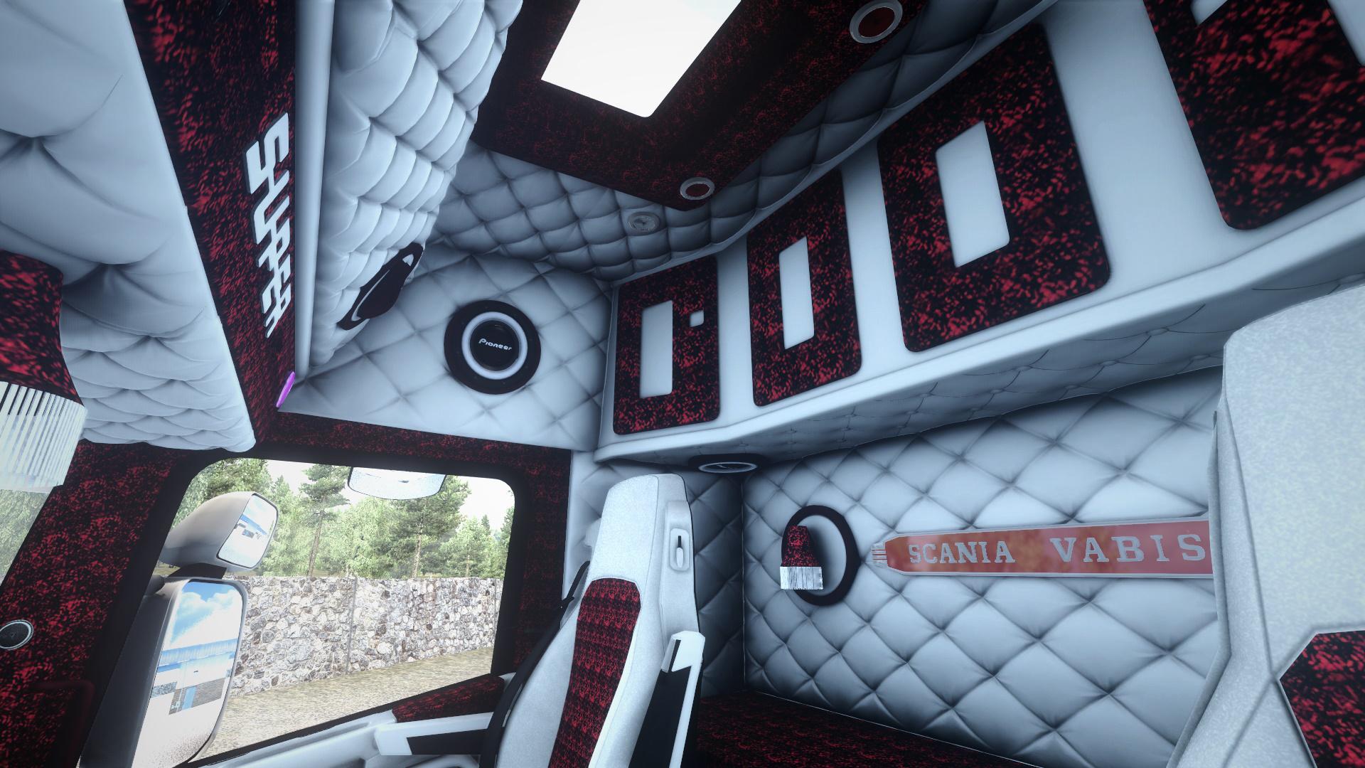 SCANIA RJL WHITE HOLLAND INTERIOR [1.40] - Thumbnail 1