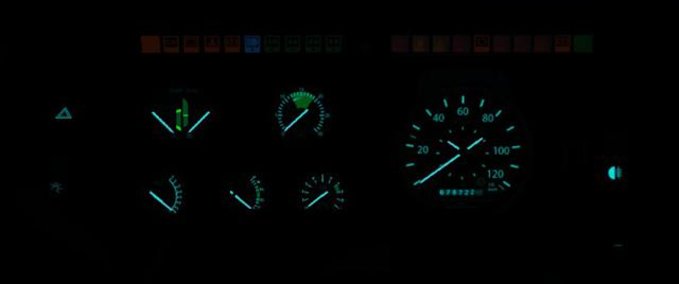 Trucks Volvo F16 Aquamarine Dashboard [1.39] Eurotruck Simulator mod
