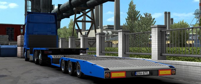 Trucks SCANIA FVG TANDEM [1.40] Eurotruck Simulator mod