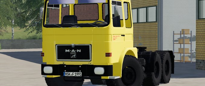 Alte MAN Sattelzug Maschinen  Mod Image