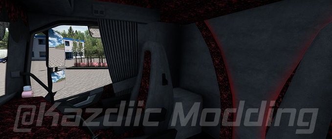 Trucks VOLVO EUGENE INTERIEUR VON KAZDIIC MODDING 1.39.X Eurotruck Simulator mod