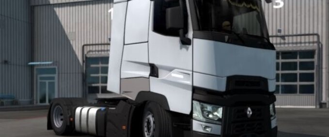 Trucks RENAULT T LOW DECK 1.39.X Eurotruck Simulator mod