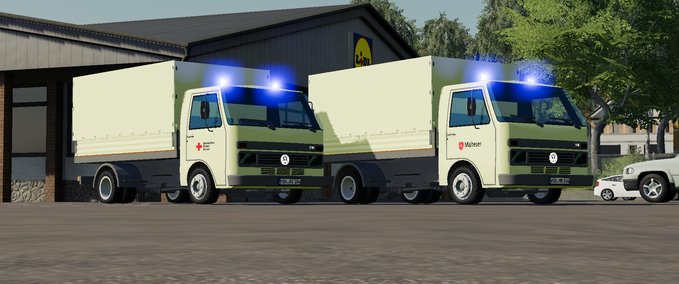 Feuerwehr VW LT DRK& Malteser Landwirtschafts Simulator mod